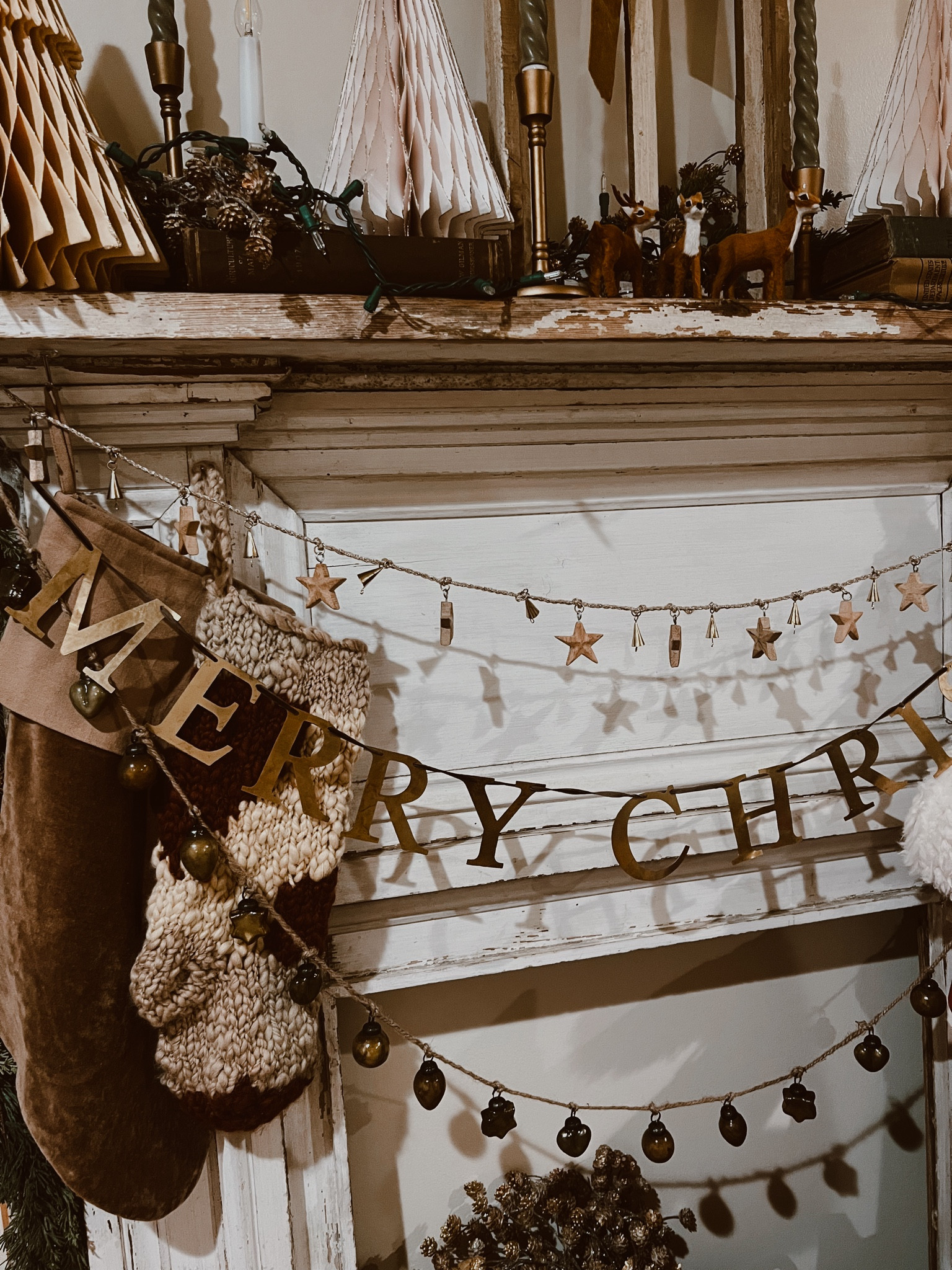 Christmas Mantle #holiday #decor #home 

#LTKHome #LTKHoliday #LTKSeasonal