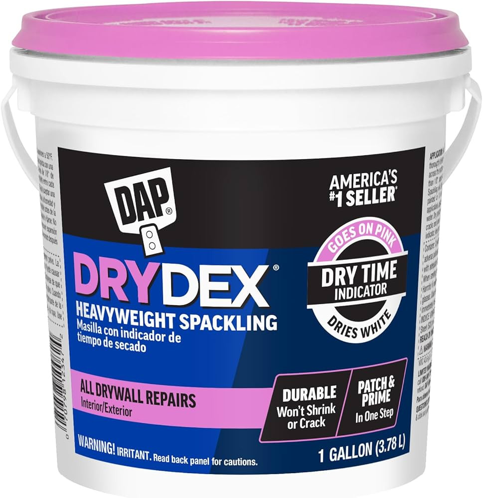 DAP 7079812347 Drydex Spackling Ga Raw Building Material, 1 Gal, Pink/White | Amazon (US)
