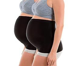 DIRAVO Womens Maternity Belly Band for Pregnancy Non-slip Silicone Stretch Pregnancy Support Bell... | Amazon (US)