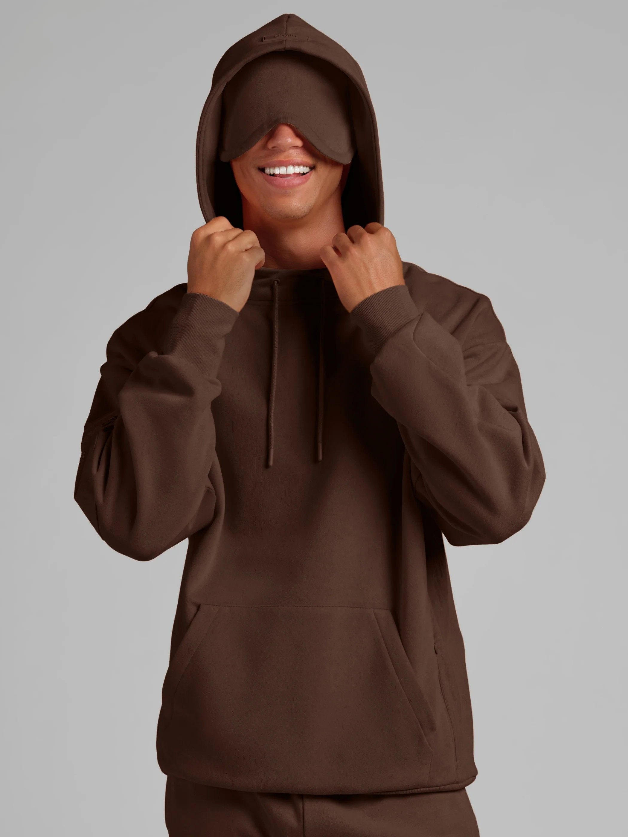 Comfrt Halo Lightweight Airplane Mode Hoodie | Espresso | XS | Comfrt