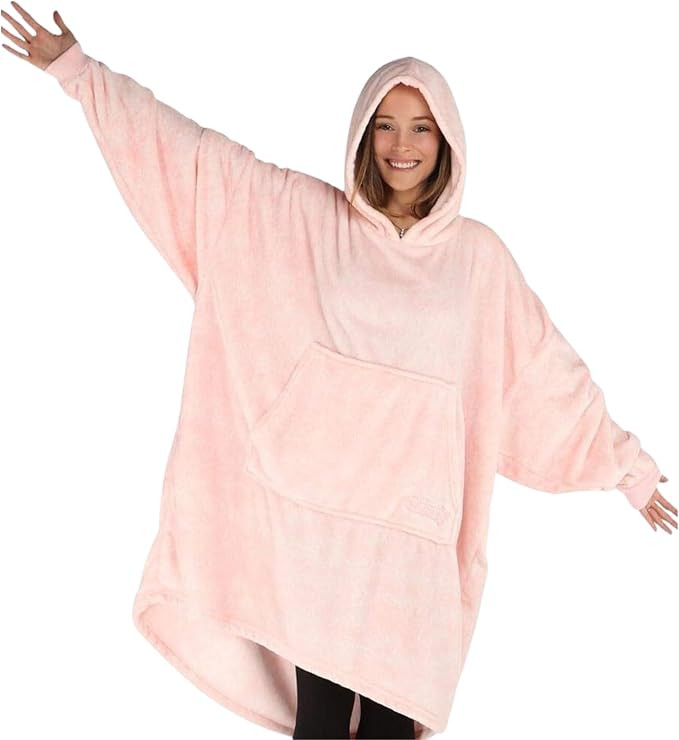 THE COMFY Dream | Lightweight Microfiber Fleece Wearable Blanket, Oversized Design with Hood from... | Amazon (US)