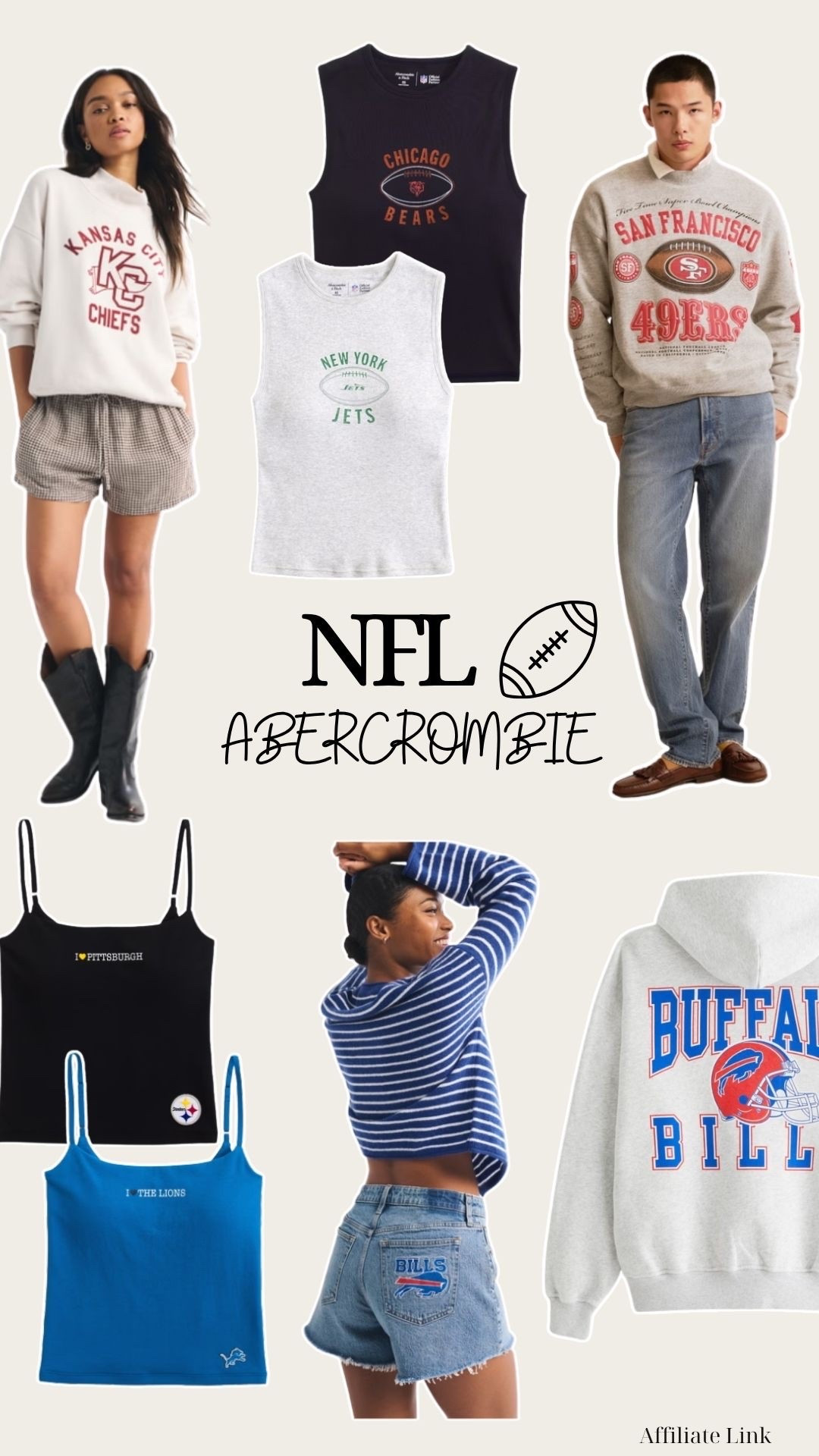 NFL @ ABERCROMBIE 🏈

#LTKfamily #LTKmens #LTKkids