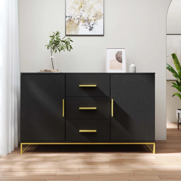 Stauffer 47.2'' Wide 3 Drawer Server | Wayfair North America