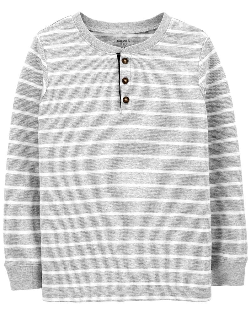 Striped Thermal Henley | Carter's