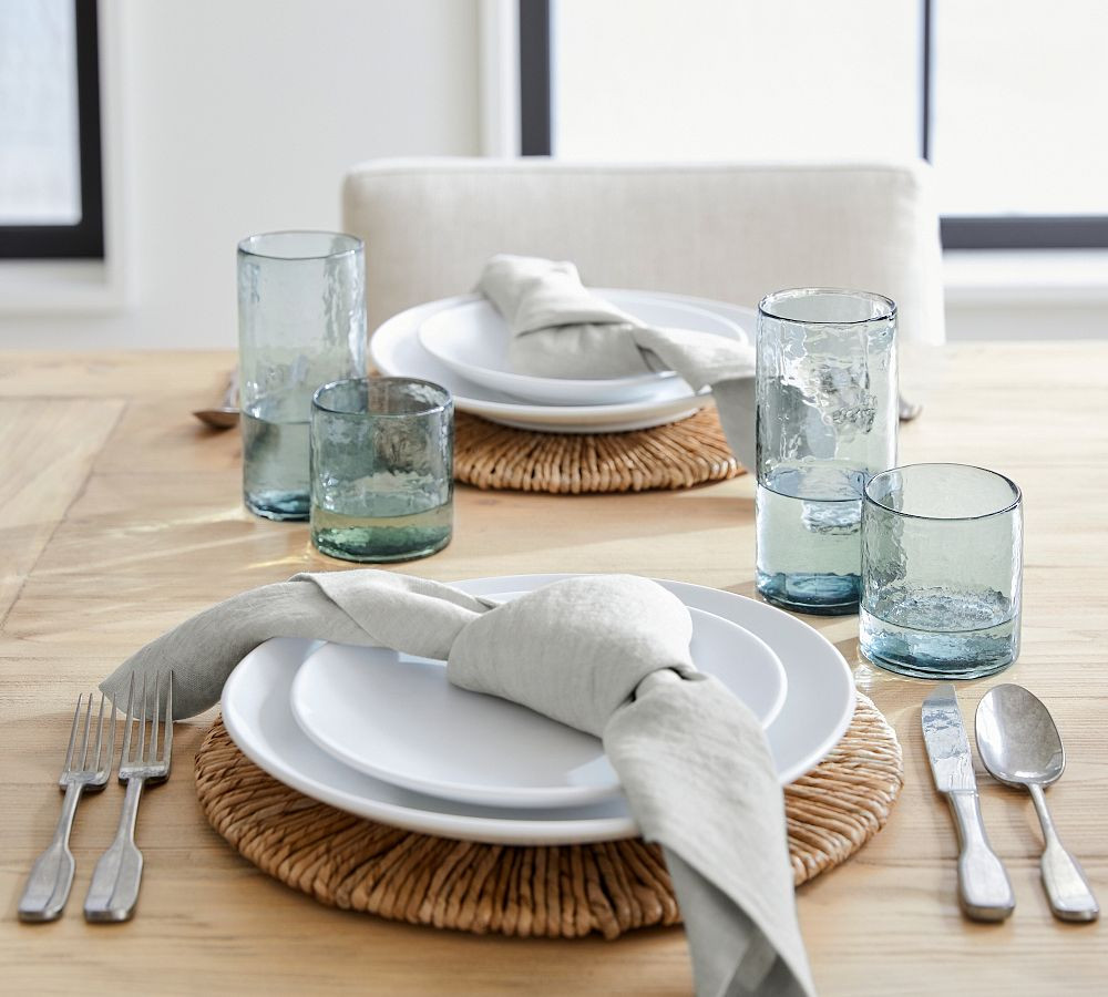 Hammered Handcrafted Drinking Glasses | Pottery Barn (US)