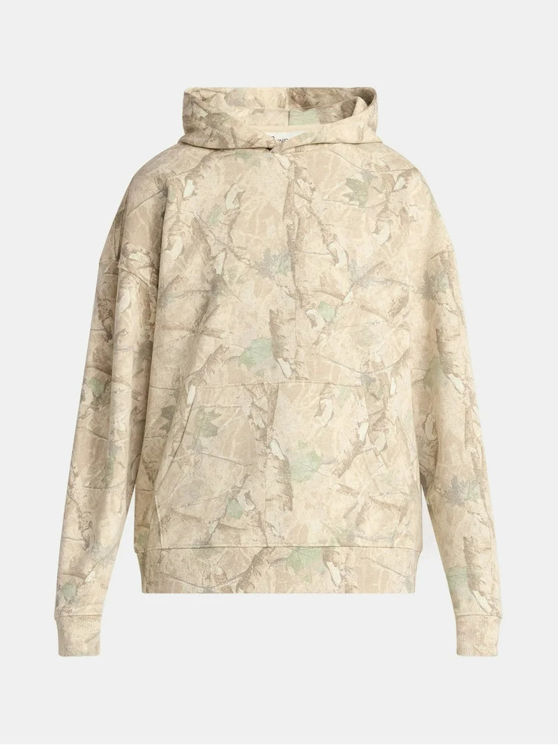 No Boundaries Oversized Hoodie with Long Sleeves, Men's & Big Men's | Walmart (US)