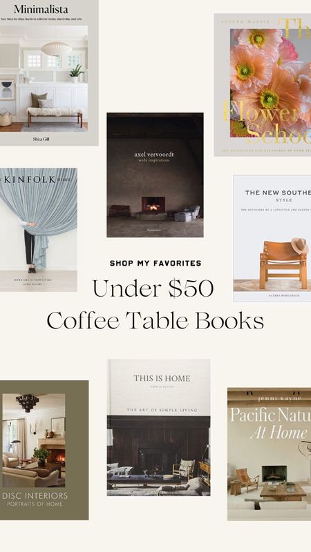 These coffee table books are both chic and won’t break the bank! 

#LTKhome #LTKunder50 #LTKunder100