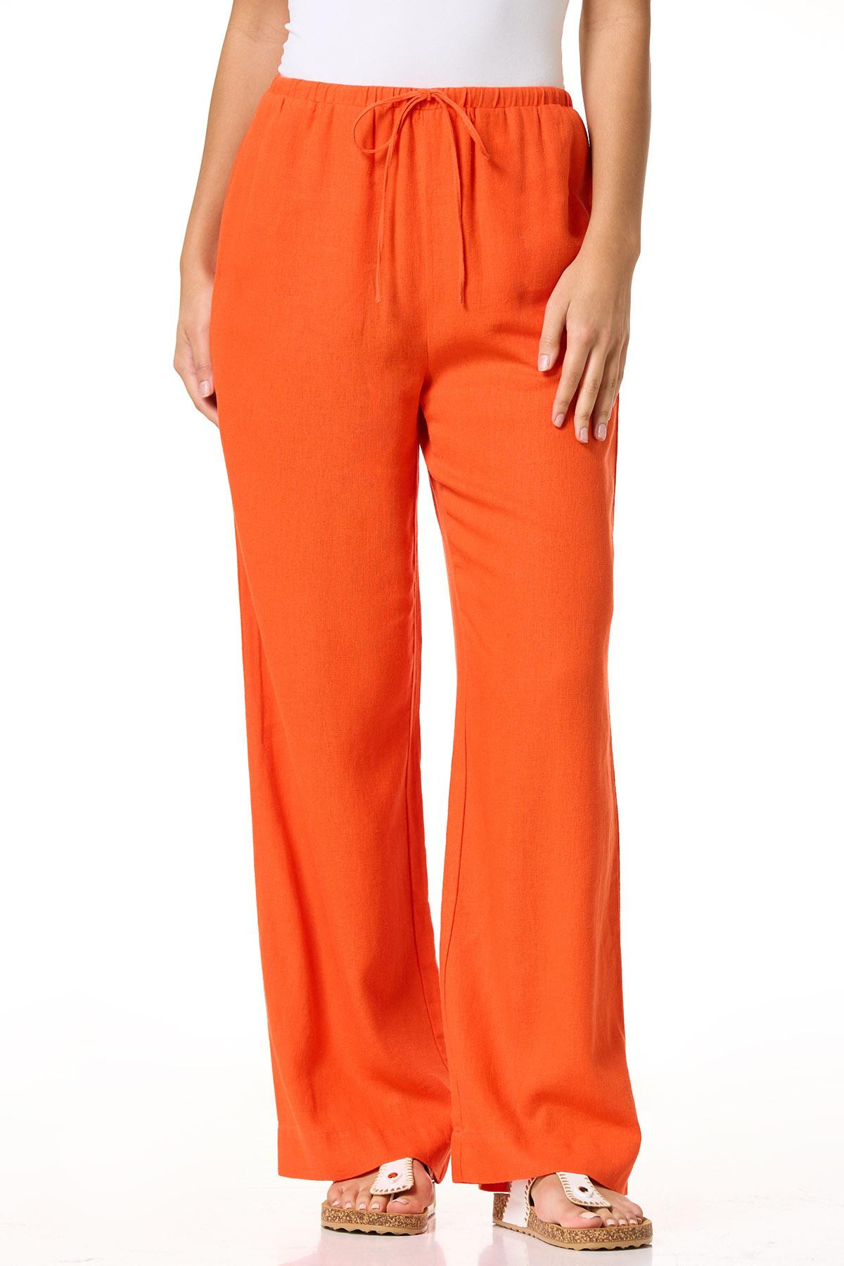 Drawstring Linen Pants | Cato Fashions