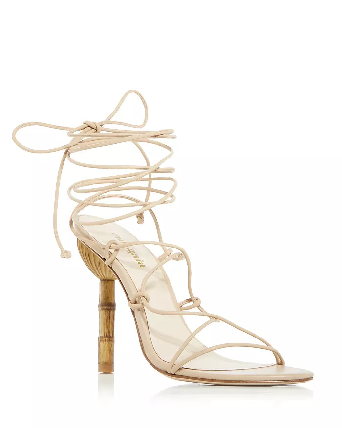 Women's Soleil Lace Up High Heel Sandals | Bloomingdale's (US)