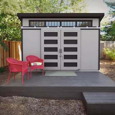 Palisade 12 ft. W x 8 ft. D Wood Storage Shed | Wayfair North America