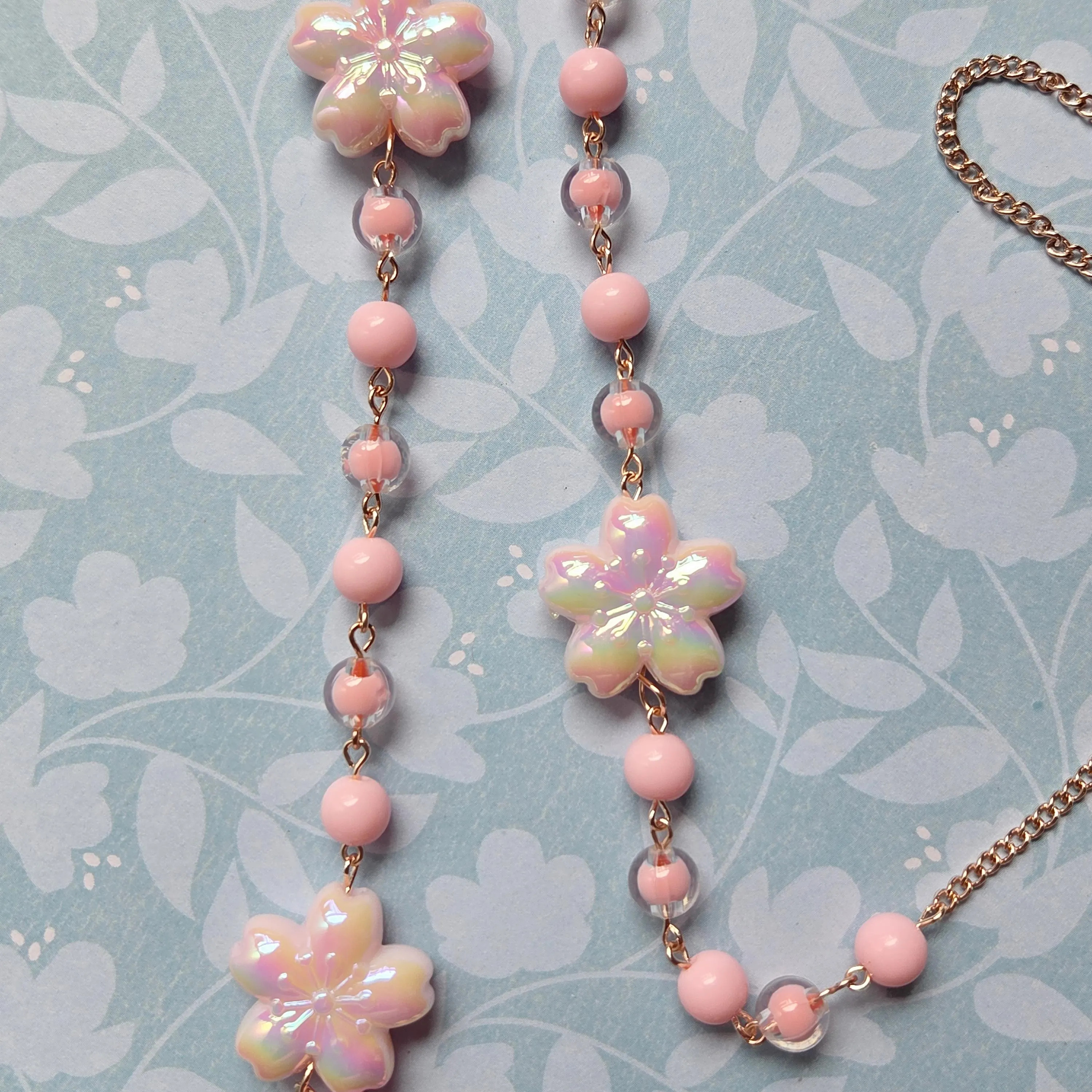 Chunky Sakura Glasses Chain - Etsy | Etsy (US)