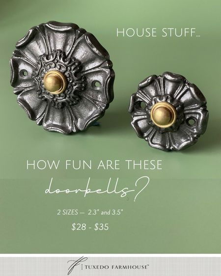 How cute are these Cast iron poppy doorbells?!! You’ll be pressing it if you stop by my new home!

#LTKhome #LTKfindsunder50 #LTKSeasonal