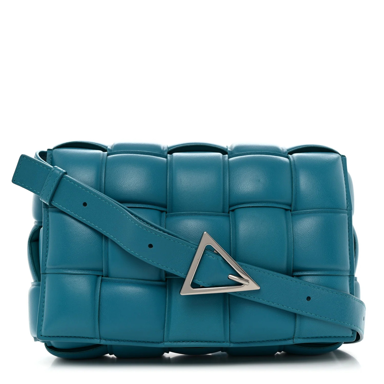 Nappa Maxi Intreccio Padded Cassette Crossbody Bag Blaster | FASHIONPHILE (US)