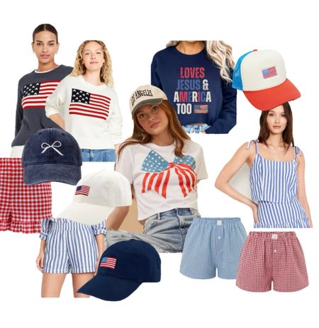 USA! ❤️🤍💙🇺🇸
… Fourth of July is a month from today (and Olympics coming up soon and Labor Day Weekend in following weeks / months), some of my current patriotic faves! ✨

#usa #patriotic #fourthofjuly #fourthofjulyoutfits #americana





#LTKSeasonal #LTKFindsUnder50