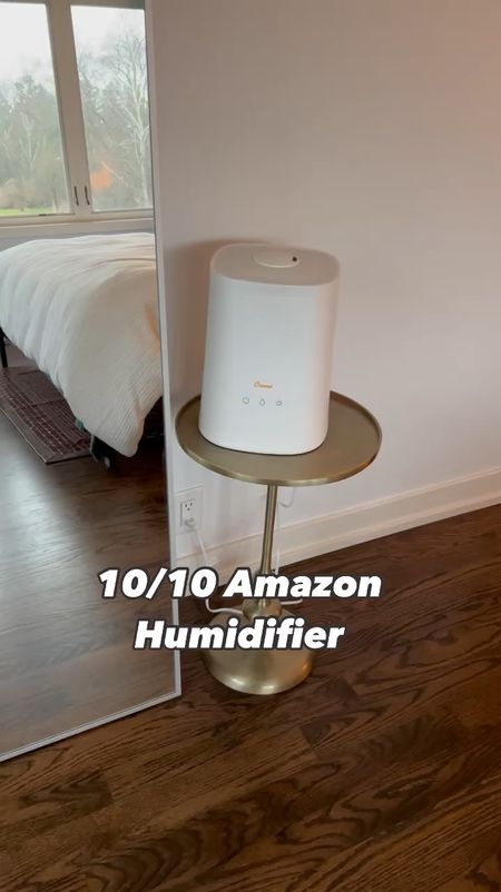 We have a large master bedroom and this girl does the trick. I’ve always felt they were too small to make a noticeable difference, or we needed one on each night stand, or we needed to spend $400+ on one. Then I found this Crane humidifier. They have several sizes and designs on Amazon. And we have them in all our bedrooms  

#LTKbaby #LTKhome #LTKVideo