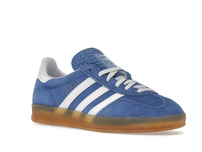 adidas Gazelle IndoorBlue Fusion Gum (Women's) | StockX