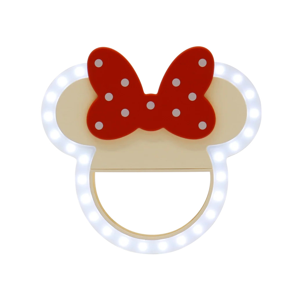 Impressions Vanity Minnie Mouse GlowMe LED Beauty Ring Light with 3 Level Adjustable Brightness, ... | Walmart (US)