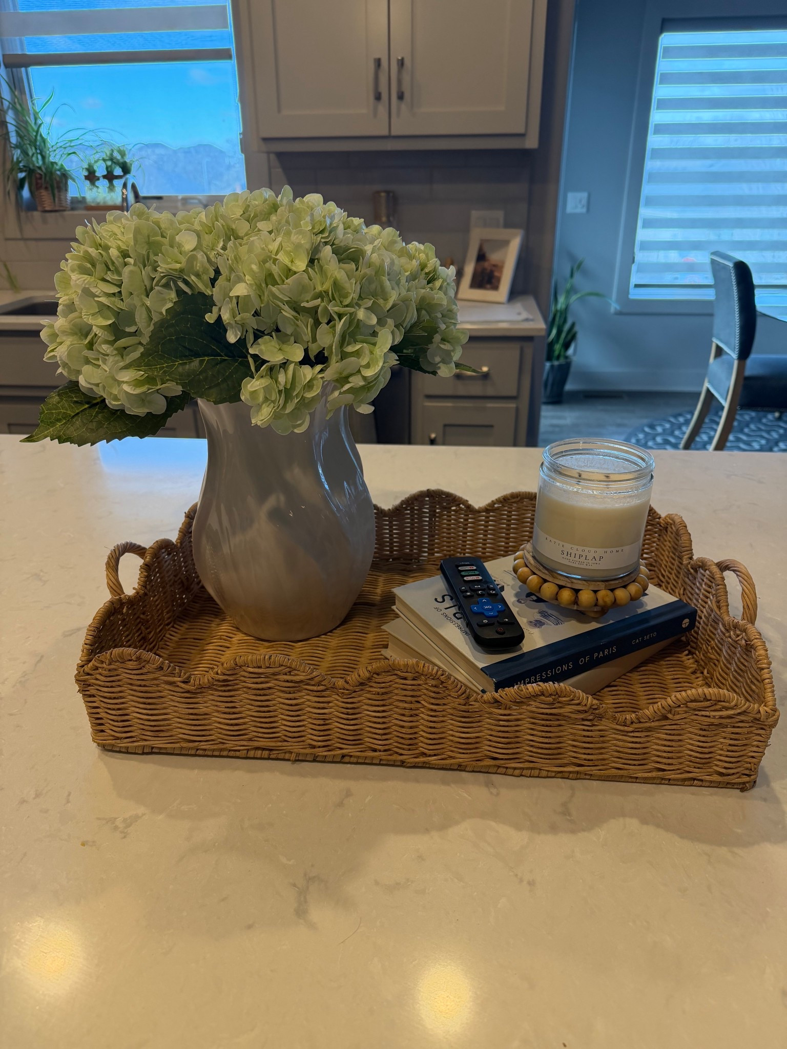 Kitchen island decor - faux flowers - vase - spring decor 

#LTKHome #LTKFindsUnder100 #LTKFindsUnder50