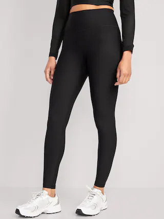 High-Waisted PowerSoft Full-Length Leggings | Old Navy (CA)