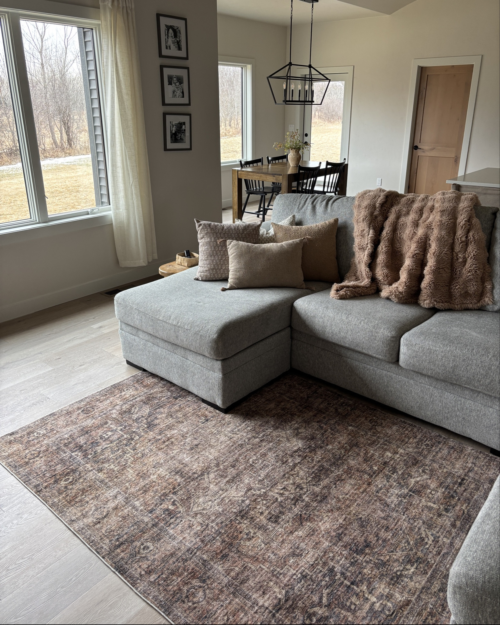 Been searching for a new area rug that adds warmth to our living room— so happy with this one!🤎

#LTKHome