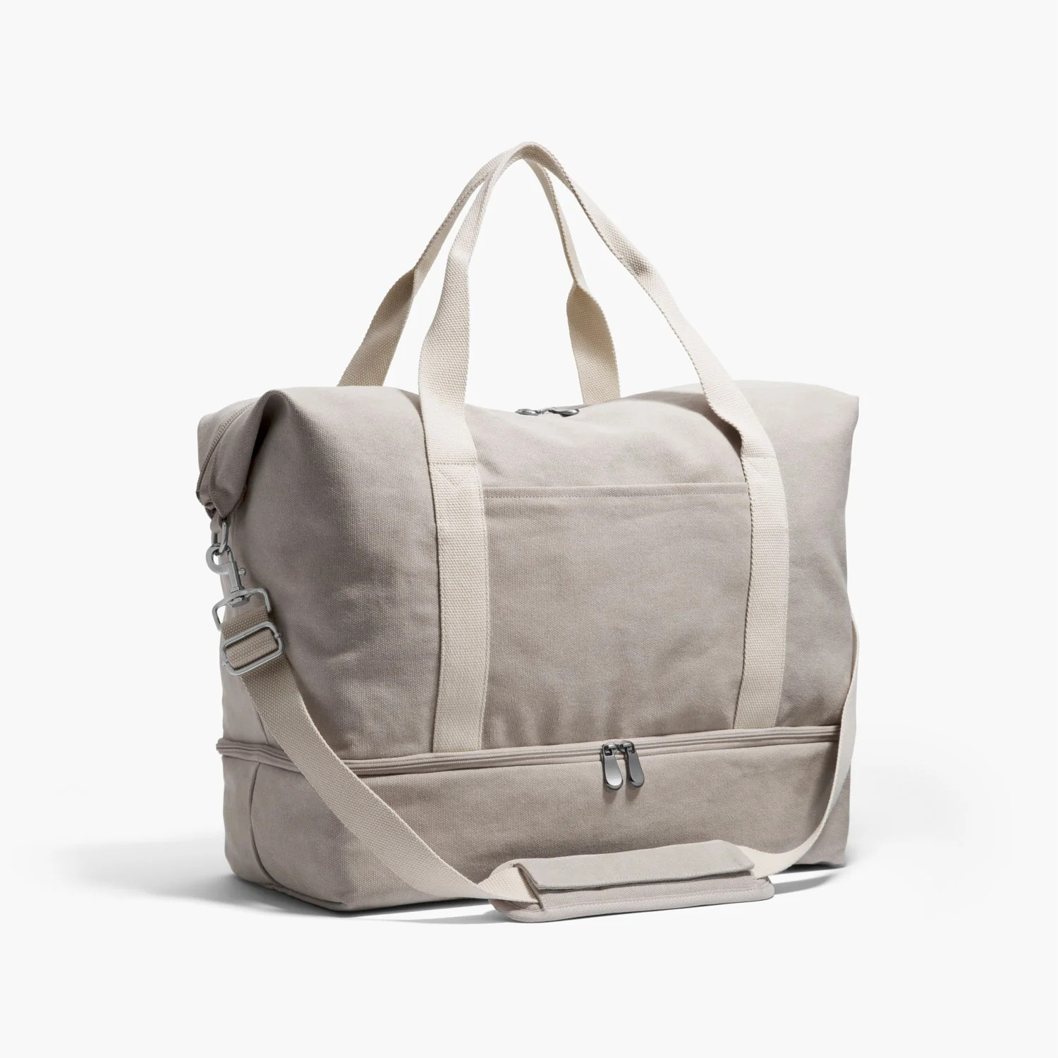 Catalina Deluxe Weekender Travel Bag - Dove Grey Canvas | Lo & Sons | Lo & Sons