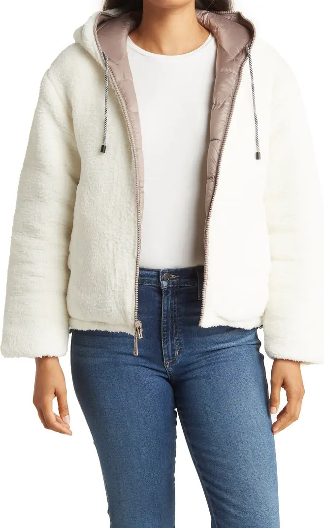 Women's Reversible Hooded Puffer Jacket | Nordstrom Rack