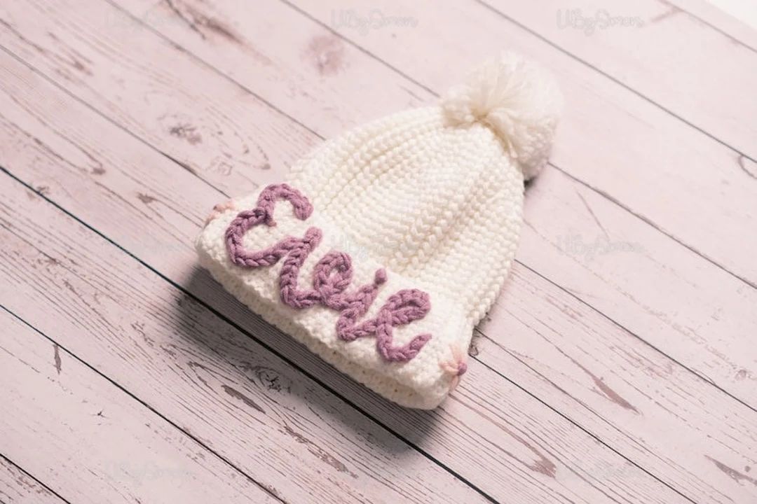 Gifts for Christmas Kid's Winter Hat With Personalized - Etsy | Etsy (US)