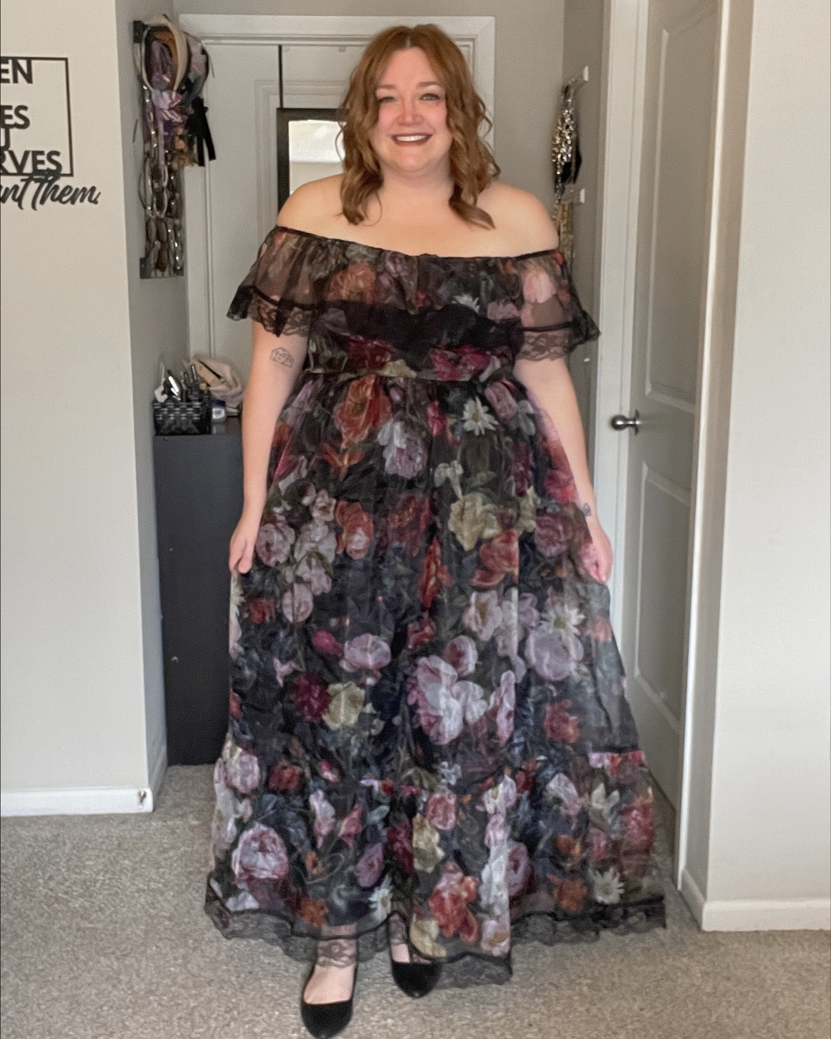 Spring wedding guest dress.
SHOPTara to save 

#LTKMidsize #LTKPlusSize #LTKWedding