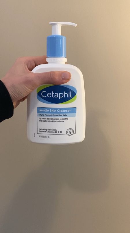 Cetaphil Gentle Skin Cleanser is gentle enough that you don’t even need to rinse it off. Great for dry, sensitive skin. 

#LTKVideo #LTKBeauty #LTKFindsUnder50