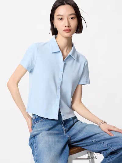 Mini Polo ShirtColour: 61 BLUESize: Women SXXSXSSMLXLXXLFind my sizeGet help with
finding your si... | Uniqlo Australia