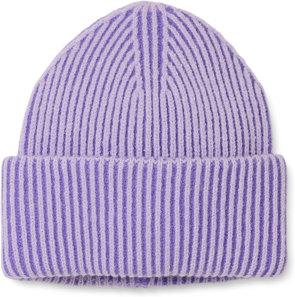 The Drop Women's Bliss Two-Tone Ribbed Beanie | Amazon (US)