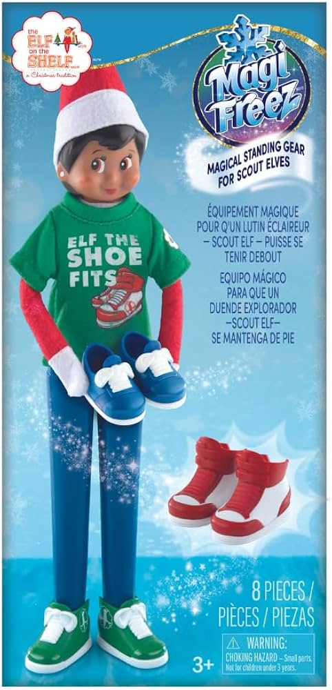 The Elf on the Shelf MagiFreez® Cool Kicks Sneaker Trio-Mix and Match Sneaker Accessory Pack for... | Amazon (US)
