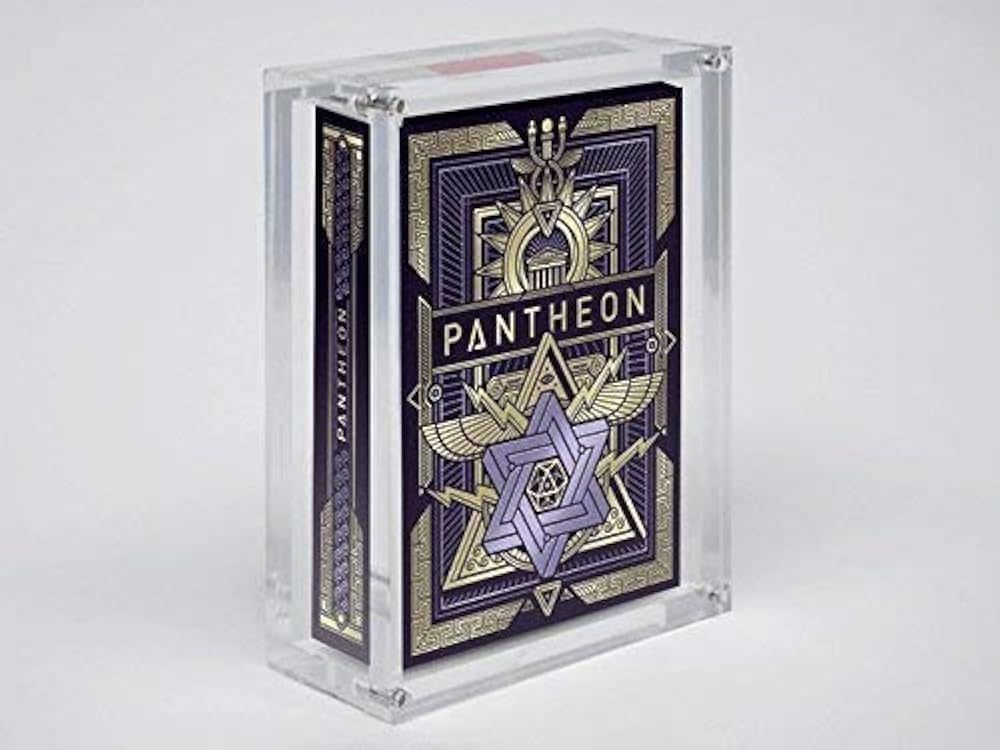 Carat X1 Card Case for Playing Card Decks - Strong Clear Acrylic & Magnetic Seal | Amazon (US)