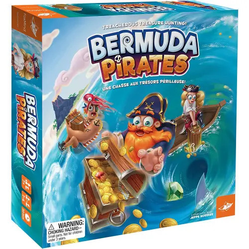 FoxMind Bermuda Pirates Magnetic Board Game For Kids in Multicolored at Nordstrom | Nordstrom