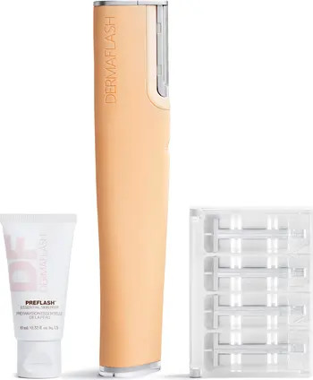 LUXE+ Anti-Aging Sonic Dermaplaning + Peach Fuzz Removal Set | Nordstrom