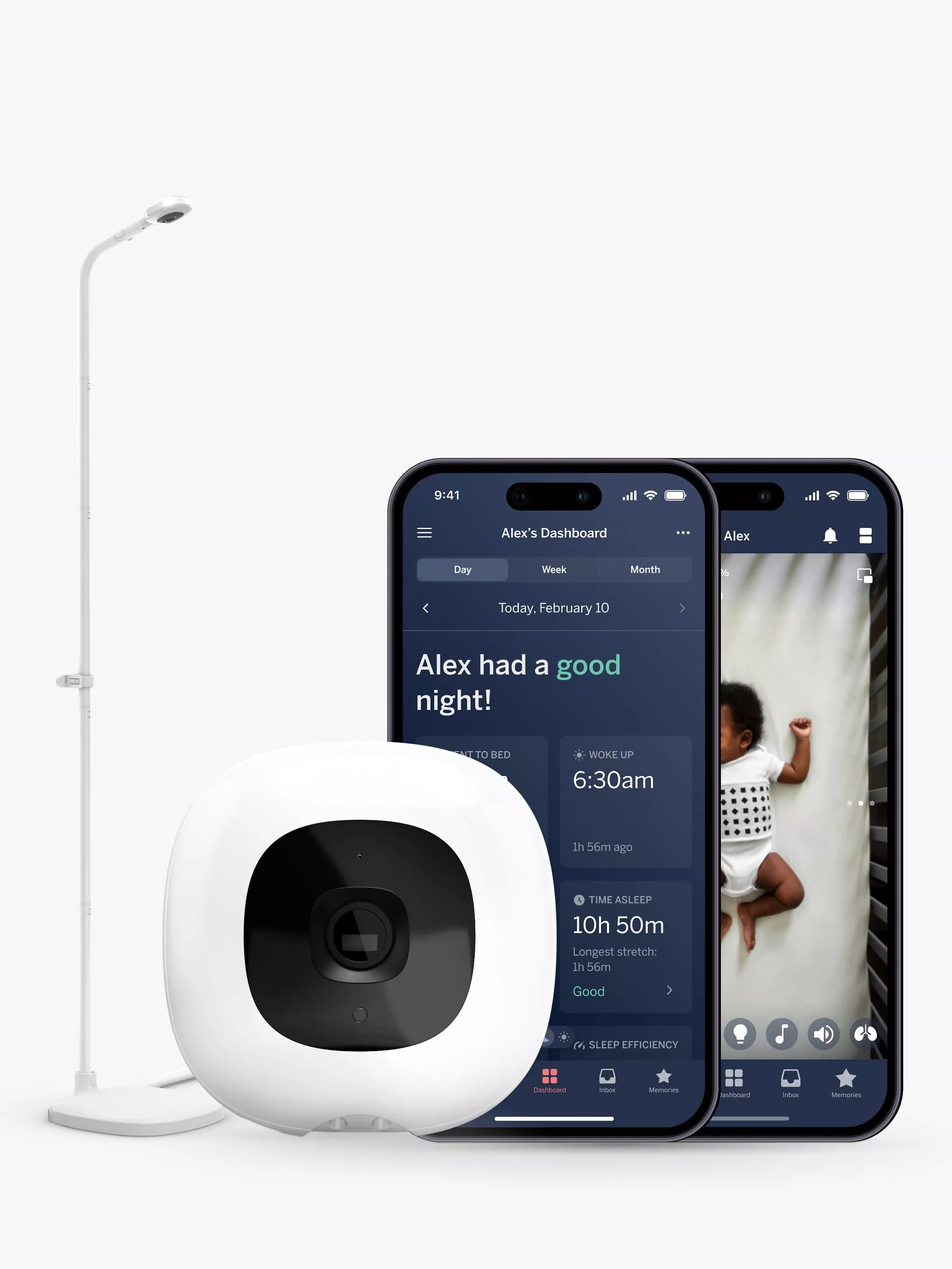 Pro Smart Baby Monitor & Floor Stand (V2) | John Lewis (UK)