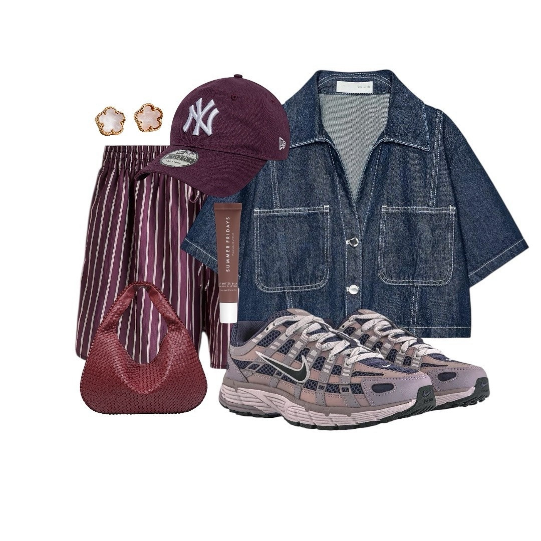 Burgundy fashion 
Casual outfit 

#LTKuk #LTKeurope #LTKsummer