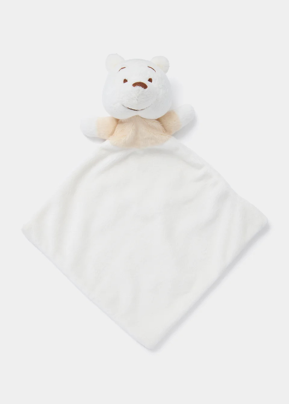 White Winnie the Pooh Baby Comforter | Matalan (UK)