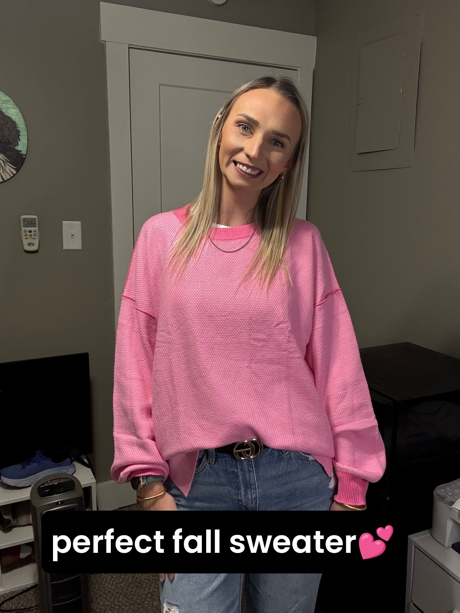 Fall sweater with a pop of color💕 #amazoninfluencer #medstudent #smallcontentcreator #fashion #tallgirl

#LTKootd #LTKStyleTip #LTKFindsUnder50