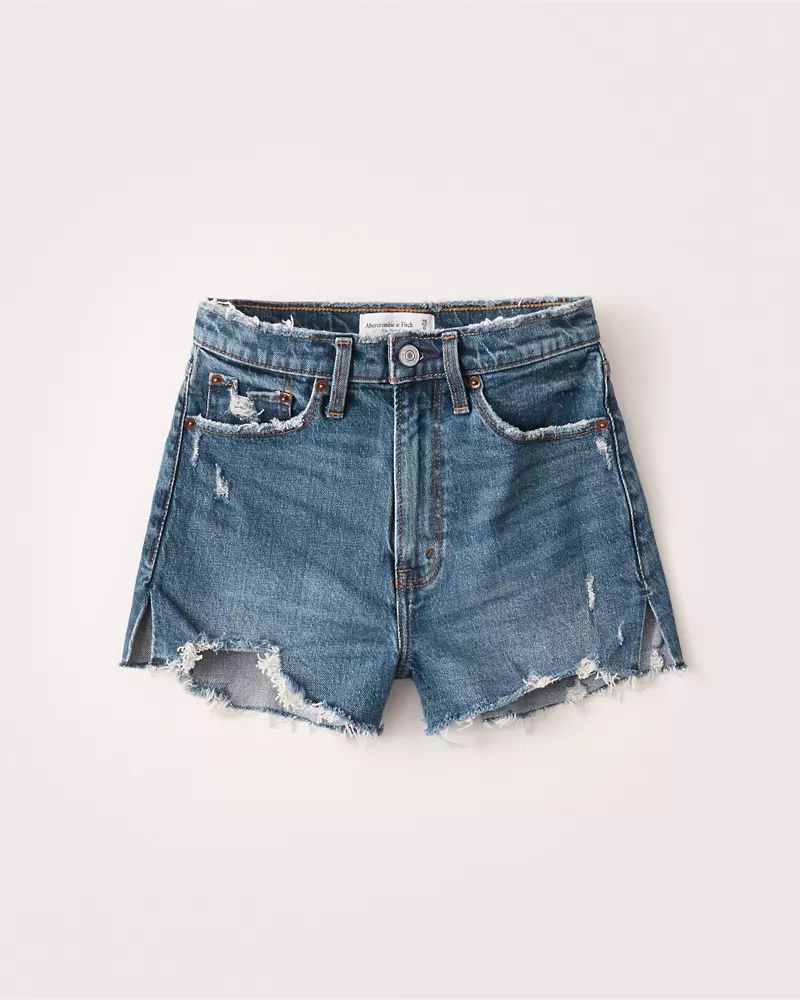 High Rise Mom Shorts | Abercrombie & Fitch US & UK