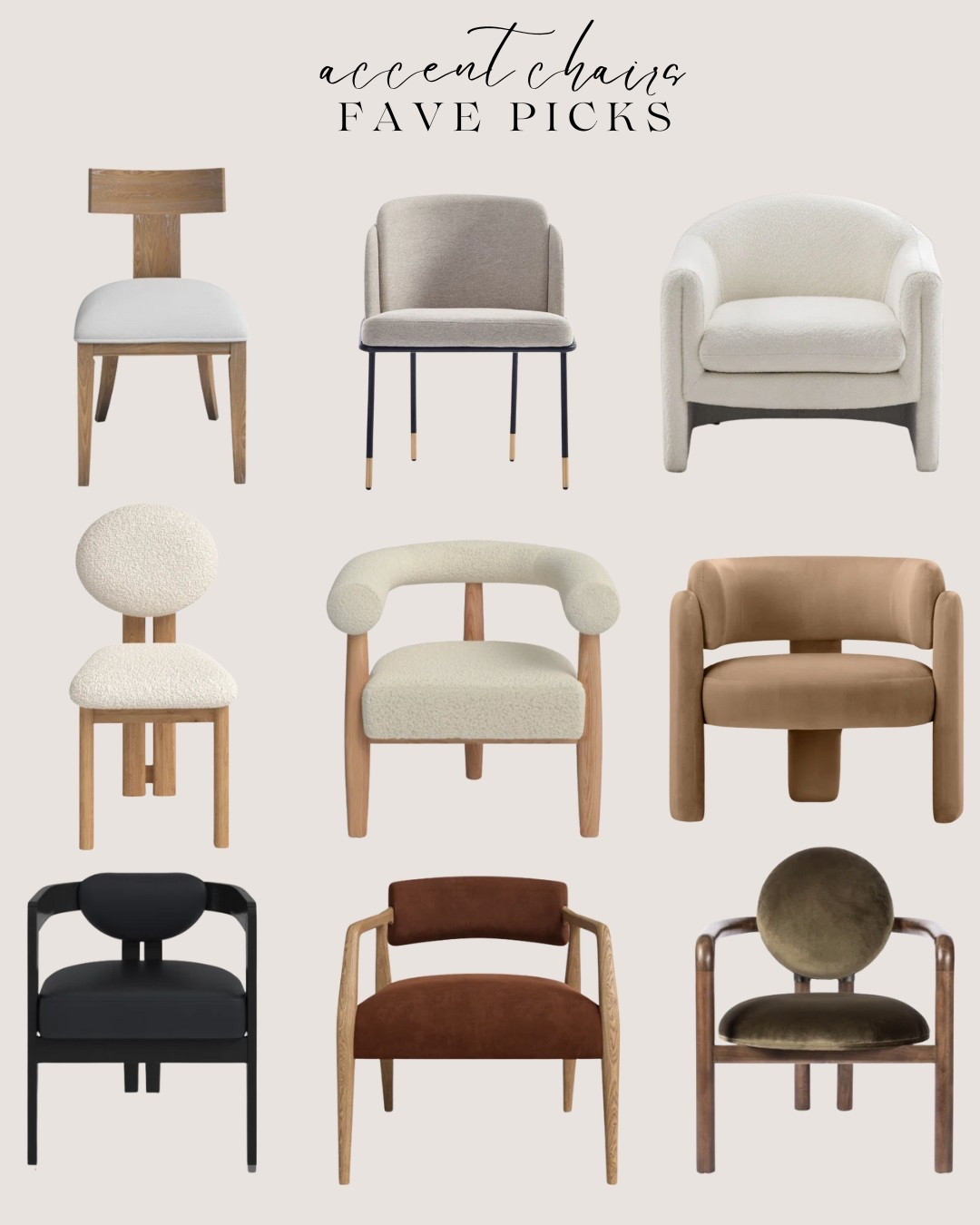 Accent chairs. Trending. Best sellers. Viral. Furniture. Home decor. Wayfair. Living room. Family room. Neutral. Home  

#LTKSeasonal #LTKStyleTip #LTKHome