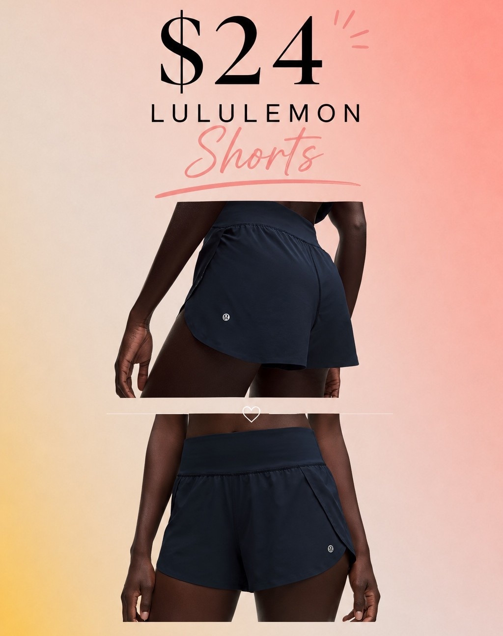 Lululemon split shorts on sale for $24!

#LTKActive #LTKMidsize #LTKSaleAlert
