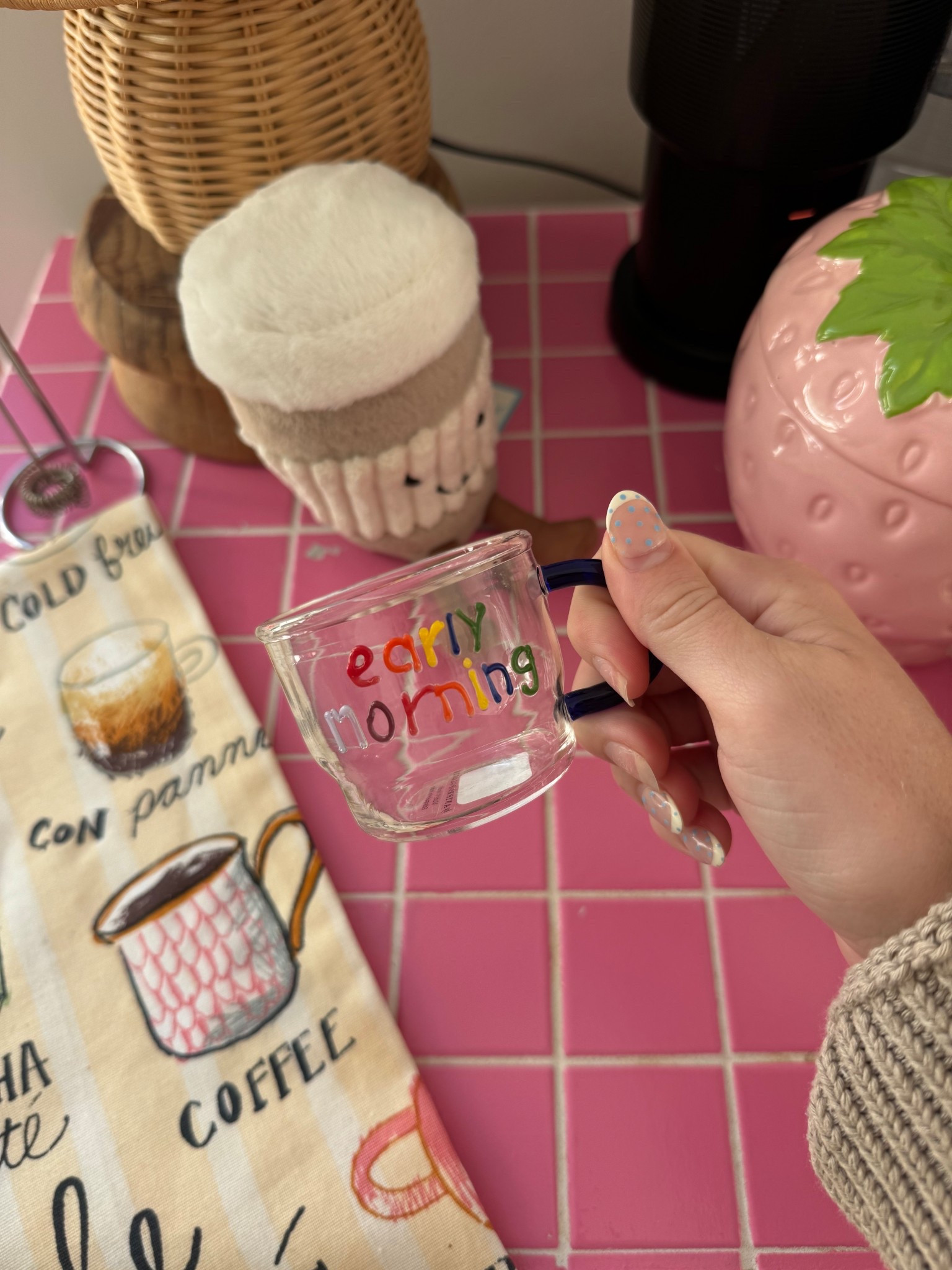 Cutest new espresso cup💙❤️💛🩵

#LTKSeasonal #LTKHome