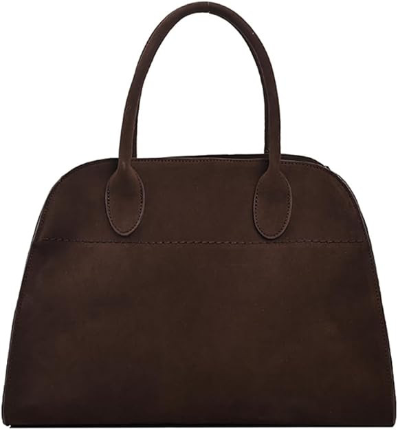 Covelin Women's Retro Suede Tote Bag Ladies' Fashion Shoulder Handbag Top Handle Purse | Amazon (US)