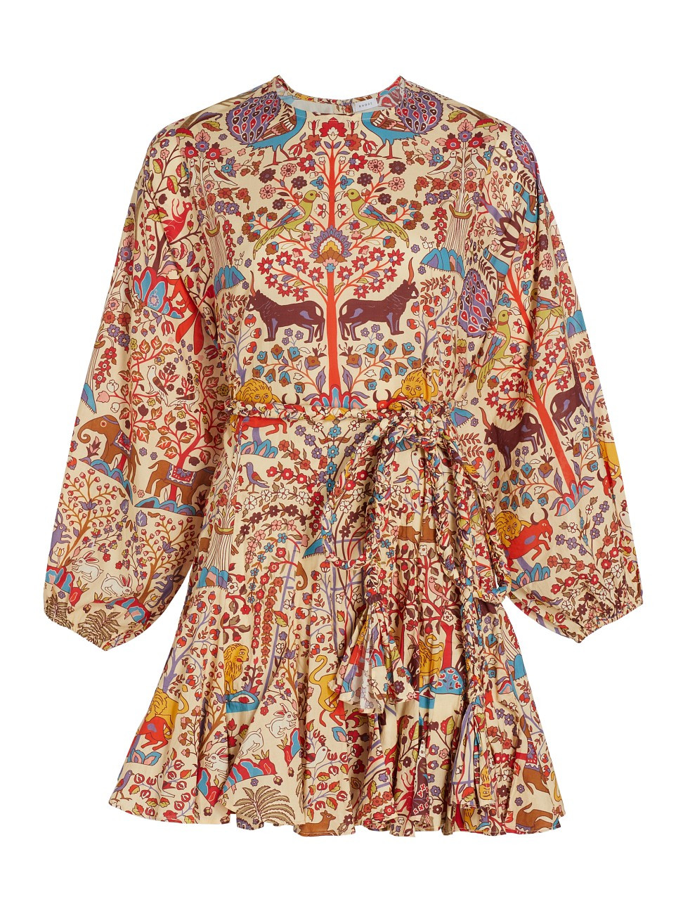 Women's Ella Jungle-Print Minidress - Jungle Mini - Size Small - Jungle Mini - Size Small | Saks Fifth Avenue