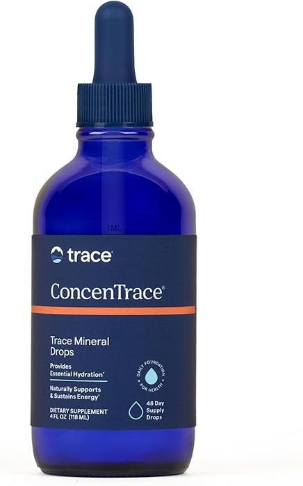Trace Minerals ConcenTrace Trace Mineral Drops | Supports Energy, Digestion, Bone Health & Hydrat... | Amazon (US)