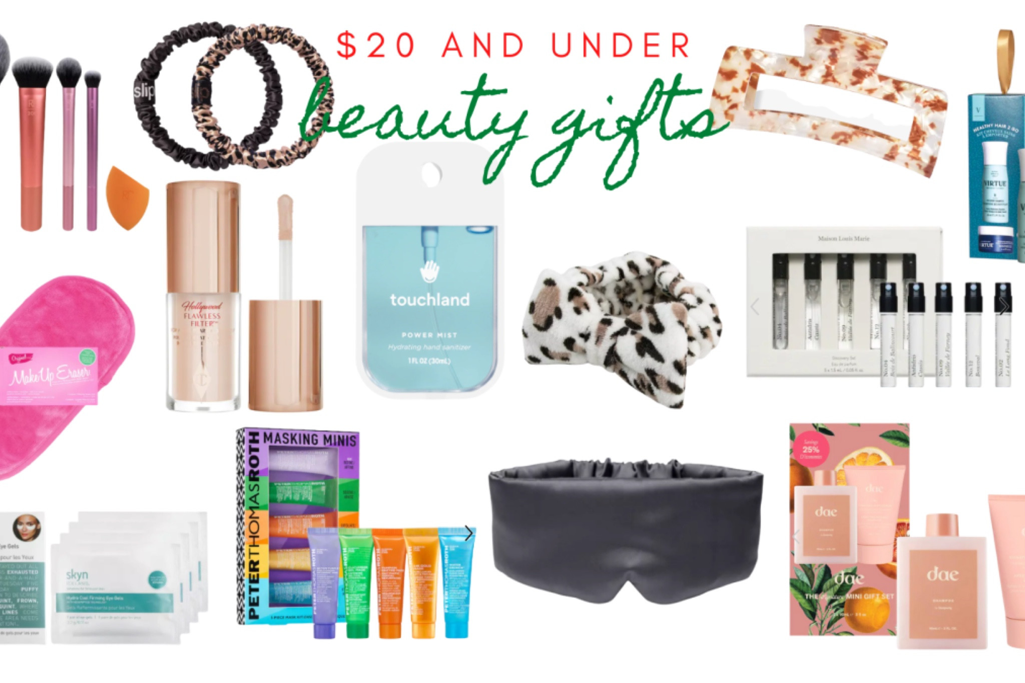 $20 and under beauty gifts for any girlie

#LTKHoliday #LTKbeauty #LTKGiftGuide