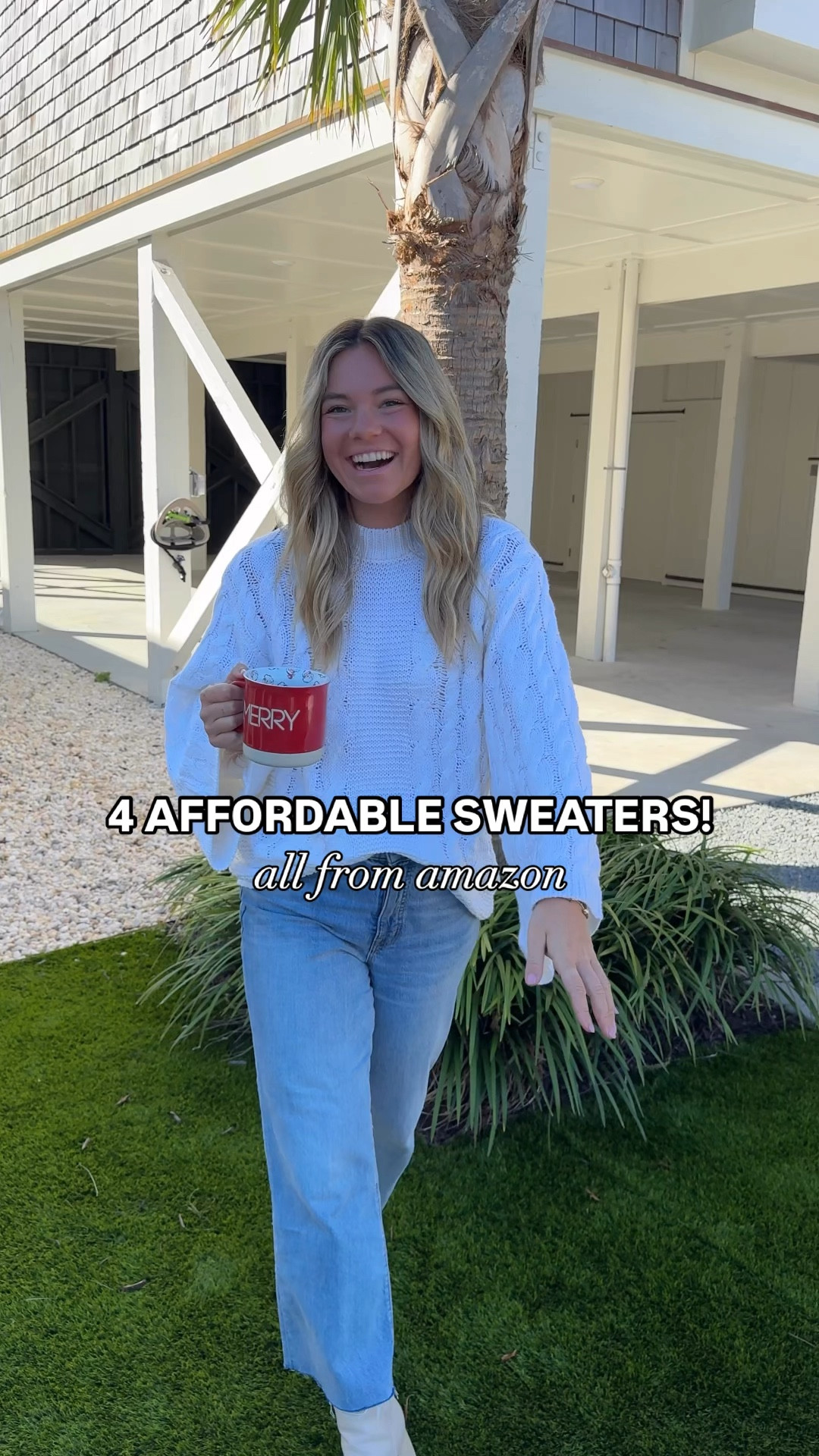 4 affordable sweaters I am currently loving!! All from Amazon!!! 

#LTKCyberWeek #LTKGiftGuide #LTKWatchNow