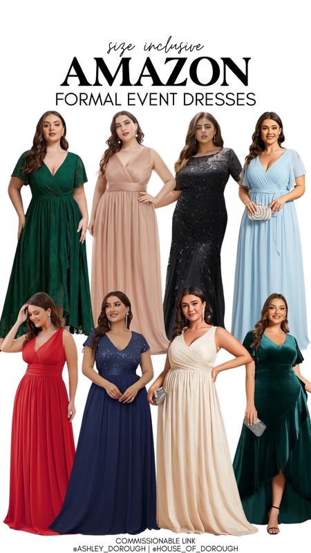 Size Inclusive Formal Dresses from Amazon

#LTKplussize #LTKwedding #LTKstyletip