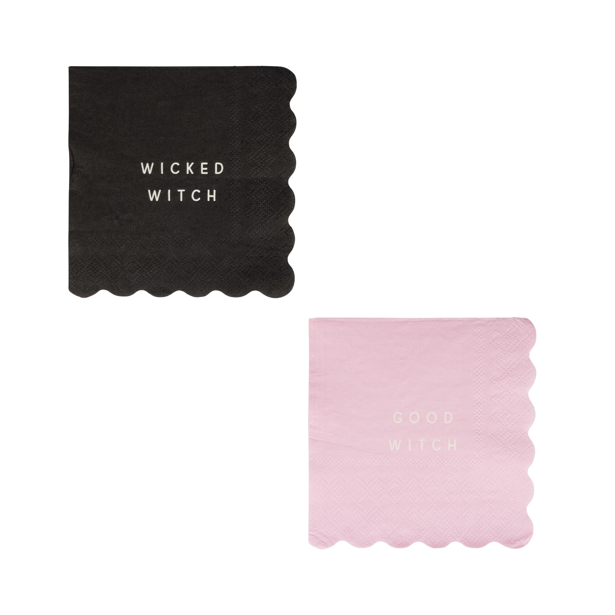 Good Witch Bad Witch Cocktail Napkin Set | My Mind's Eye